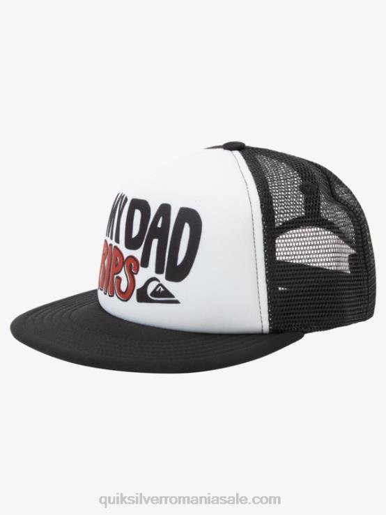 alb 2-7 pălărie de camioner de erou oraș XT6B2036 băieți Quiksilver