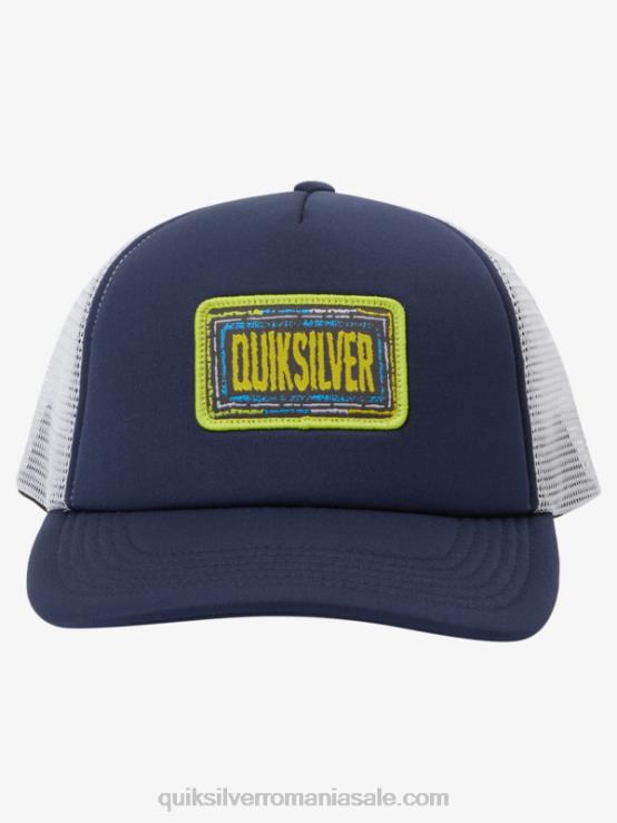 blazer bleumarin 8-16 pălărie snaky peak snapback XT6B2046 băieți Quiksilver
