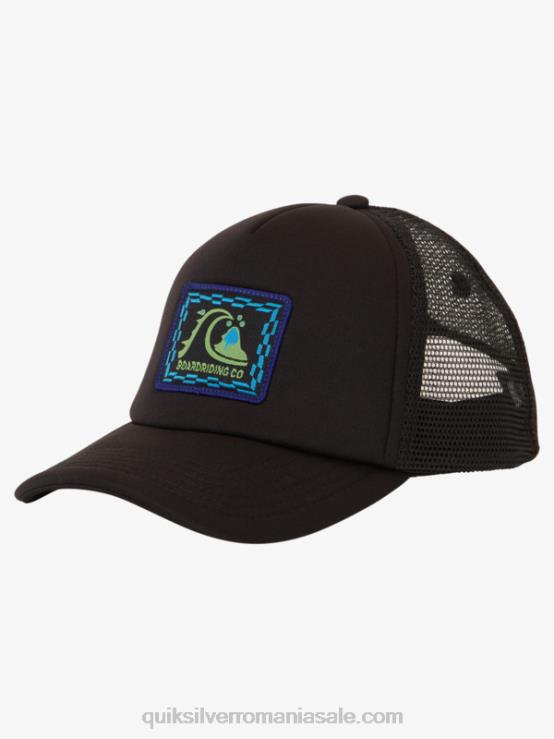 negru 2-7 pălărie furtunoasă XT6B1891 băieți Quiksilver