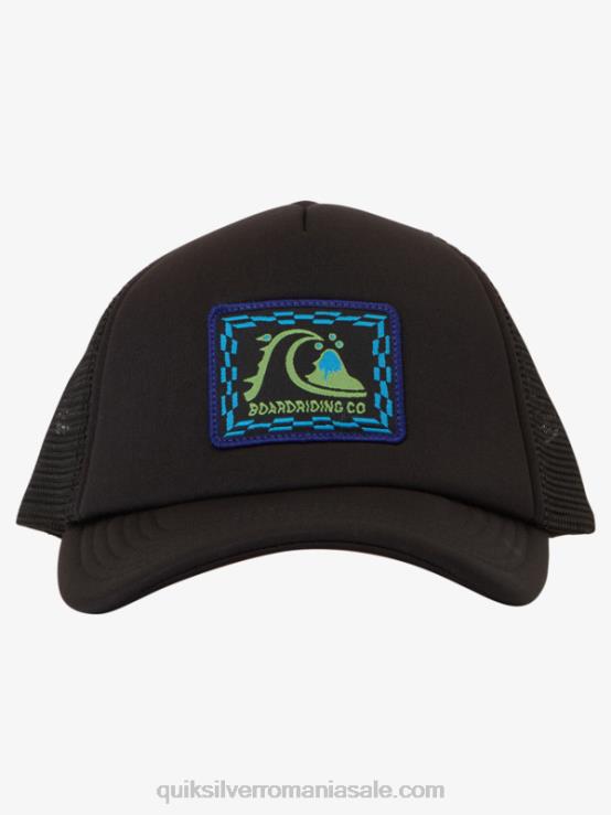 negru 2-7 pălărie furtunoasă XT6B1891 băieți Quiksilver