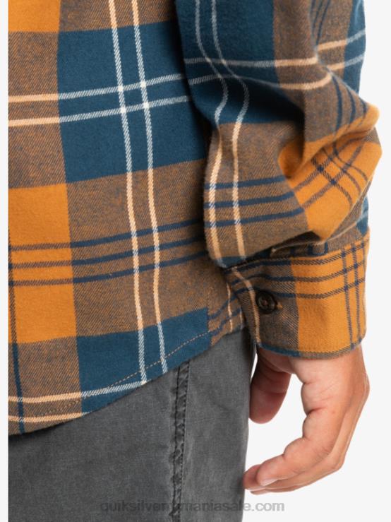 Harelaw de zahăr brun 8-16 halidon cu glugă cu mânecă lungă XT6B2309 băieți Quiksilver