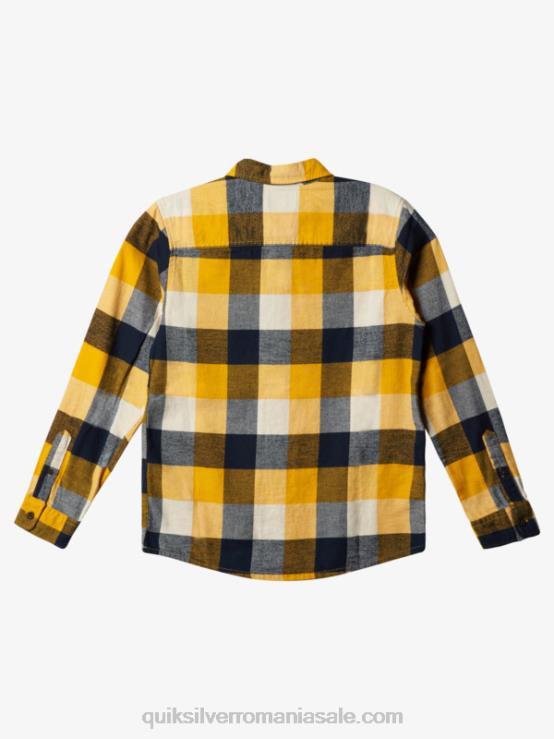 mușcă de mesteacăn 223 Cămașă de flanel cu mânecă lungă pentru 8-16 ani XT6B2306 băieți Quiksilver