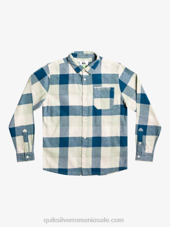 mușca mamă de salvie din deșert Cămașă de flanel cu mânecă lungă pentru 8-16 ani XT6B2305 băieți Quiksilver