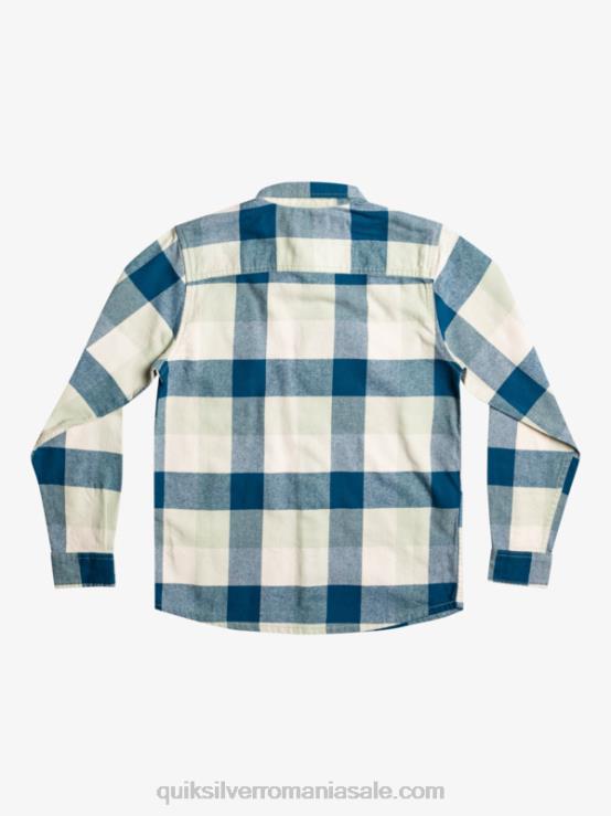 mușca mamă de salvie din deșert Cămașă de flanel cu mânecă lungă pentru 8-16 ani XT6B2305 băieți Quiksilver