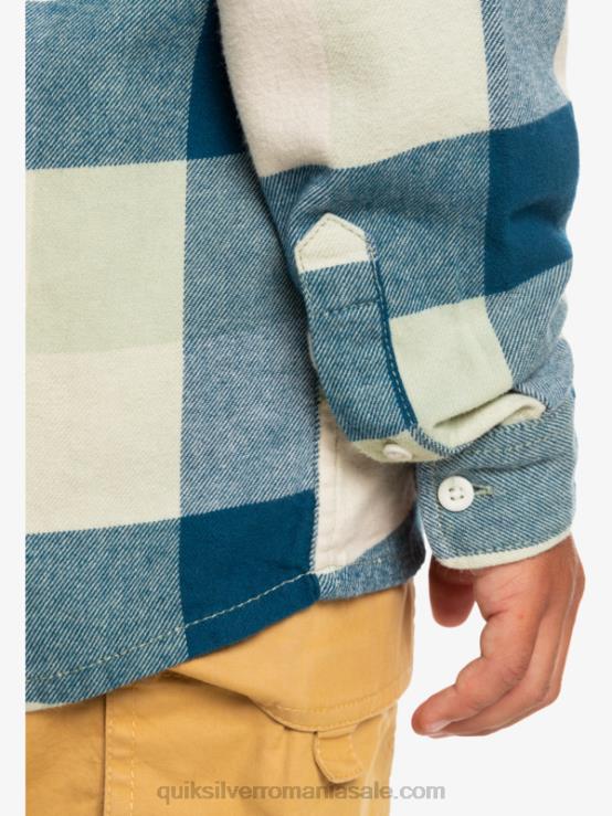 mușca mamă de salvie din deșert Cămașă de flanel cu mânecă lungă pentru 8-16 ani XT6B2305 băieți Quiksilver