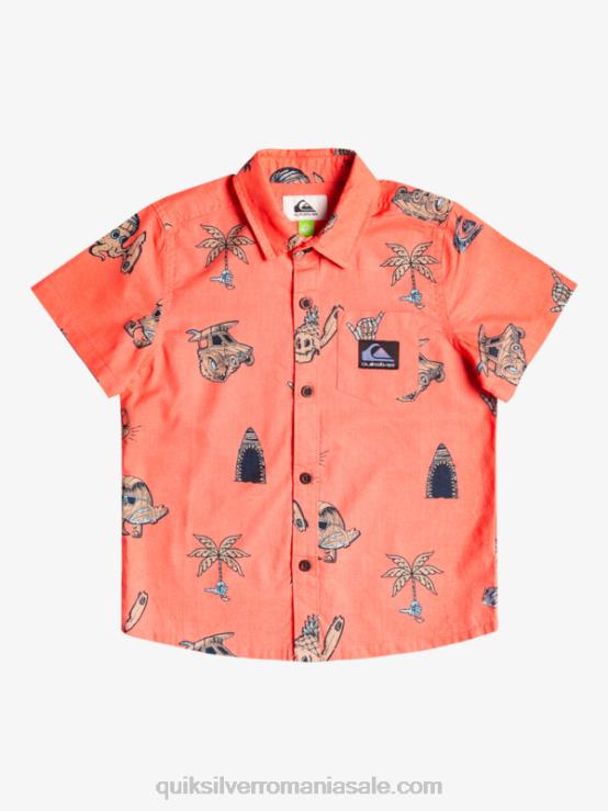 somon proaspăt nono surfday boy Tricou 2-7 nono surfday XT6B2130 băieți Quiksilver