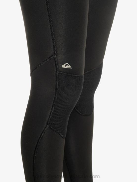 negru 8-16 3/2mm sesiuni de zi cu zi costum de neopren cu fermoar la spate XT6B2224 băieți Quiksilver