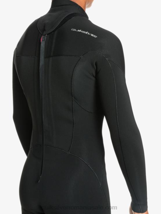 negru 8-16 sesiuni 3/2mm l/sl fullsuit XT6B2194 băieți Quiksilver