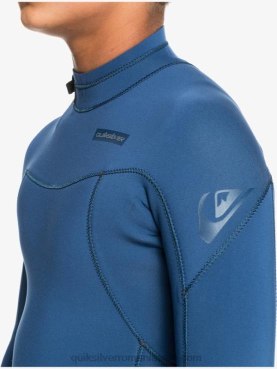 însemne albastre 8-16 sesiuni 3/2mm l/sl fullsuit XT6B2195 băieți Quiksilver
