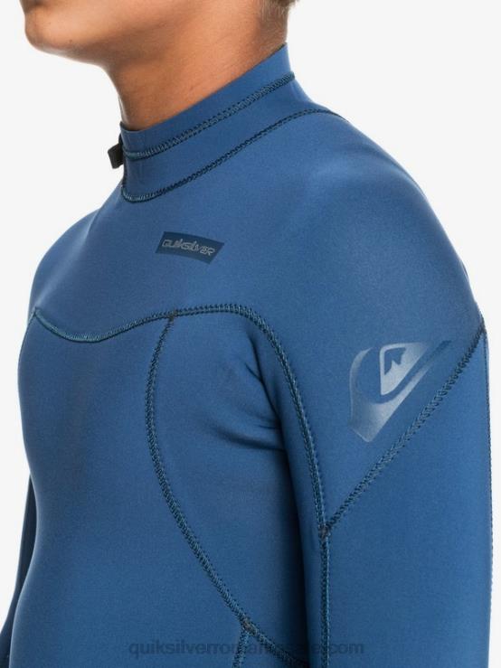 însemne albastre 8-16 sesiuni 4/3mm l/sl fullsuit XT6B2189 băieți Quiksilver
