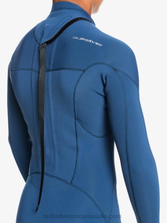 însemne albastre 8-16 sesiuni 4/3mm l/sl fullsuit XT6B2189 băieți Quiksilver