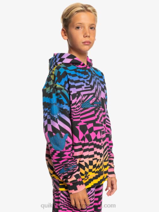 pink glo radical times 231 Hanorac supradimensionat de 8-16 ori radical XT6B2051 băieți Quiksilver