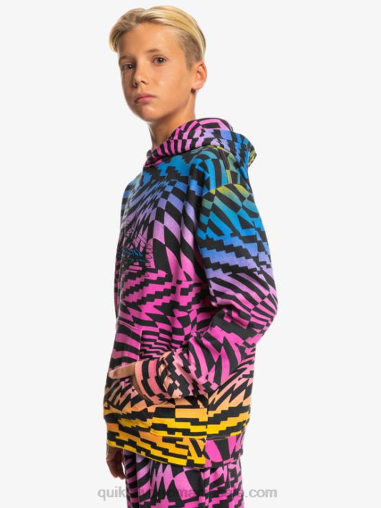pink glo radical times 231 Hanorac supradimensionat de 8-16 ori radical XT6B2051 băieți Quiksilver