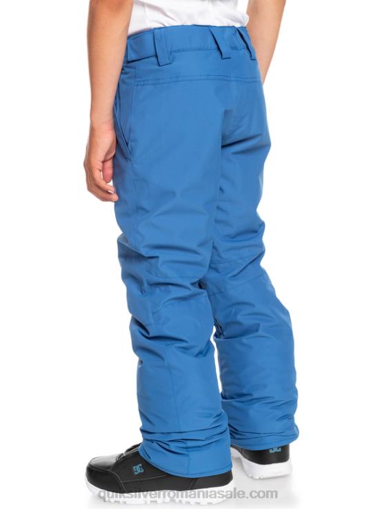 cobalt strălucitor 8-16 pantaloni de zăpadă estate XT6B2294 băieți Quiksilver