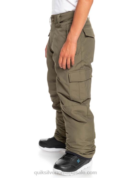 frunza de strugure 8-16 pantaloni de zapada porter XT6B2259 băieți Quiksilver