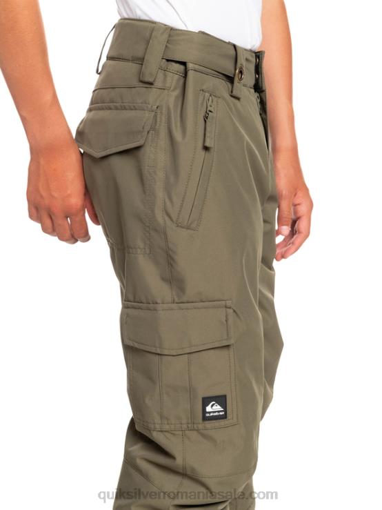 frunza de strugure 8-16 pantaloni de zapada porter XT6B2259 băieți Quiksilver