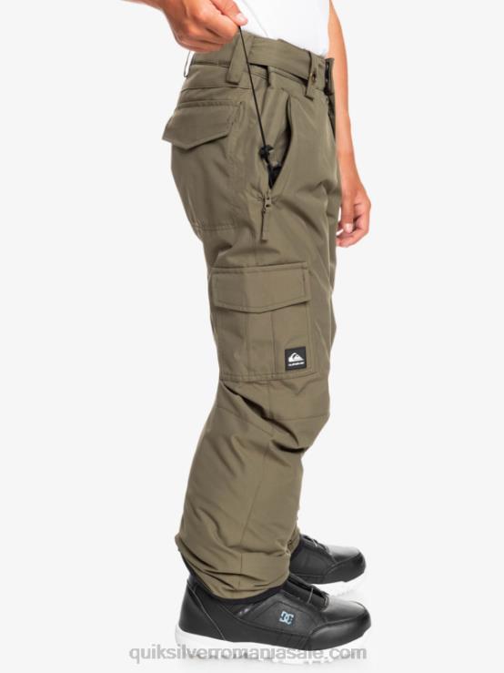 frunza de strugure 8-16 pantaloni de zapada porter XT6B2259 băieți Quiksilver