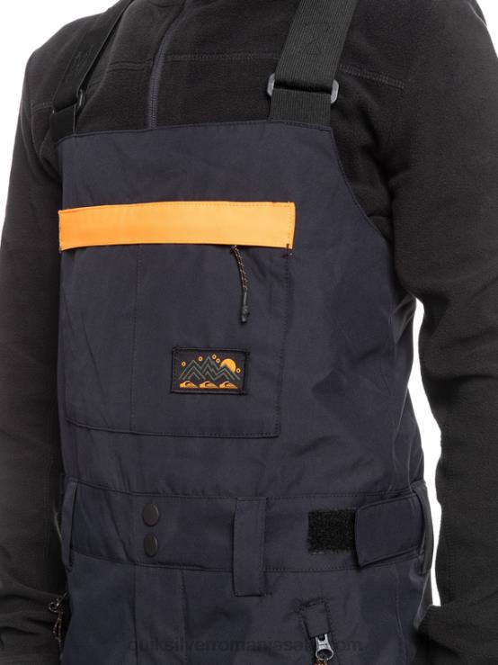 negru adevărat 8-16 pantaloni izolați pentru zăpadă XT6B2318 băieți Quiksilver