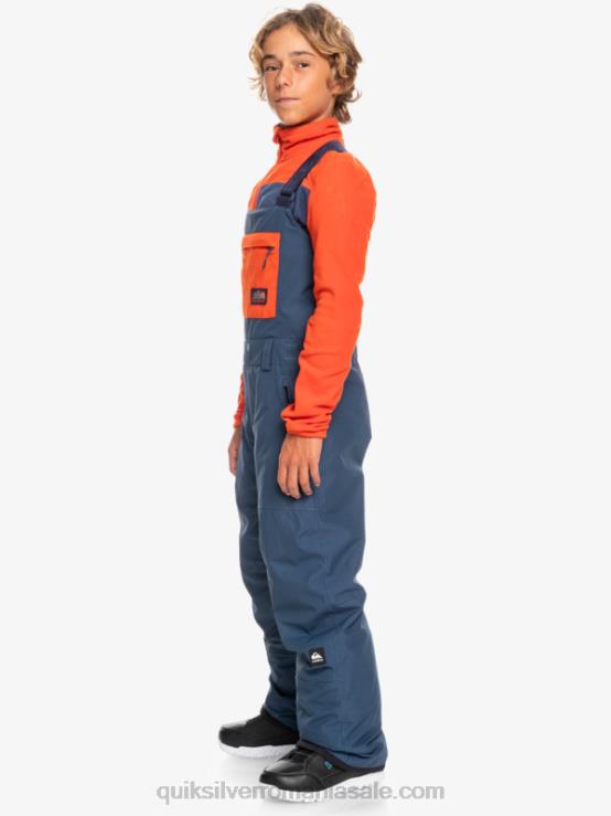însemne albastre 8-16 pantaloni izolați pentru zăpadă XT6B2319 băieți Quiksilver