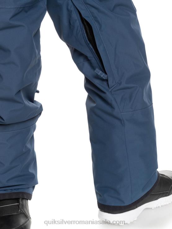 însemne albastre 8-16 pantaloni izolați pentru zăpadă XT6B2319 băieți Quiksilver