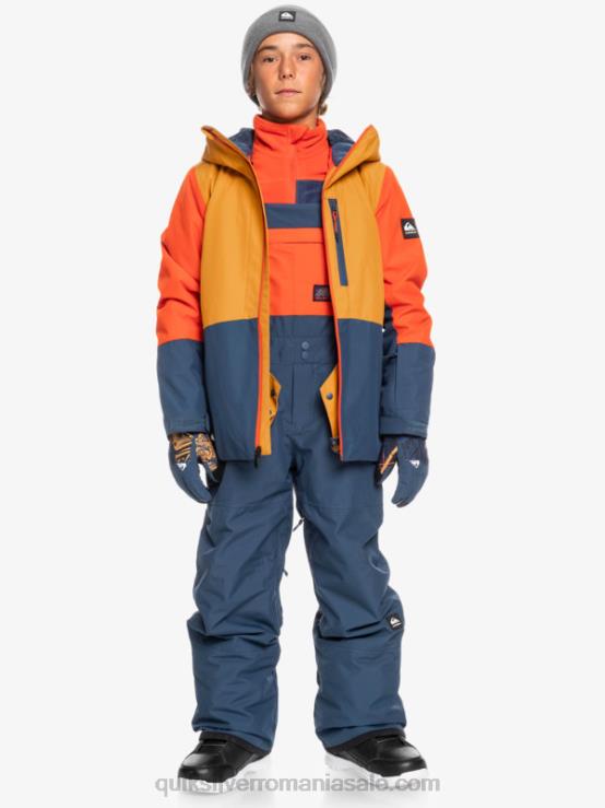 însemne albastre 8-16 pantaloni izolați pentru zăpadă XT6B2319 băieți Quiksilver