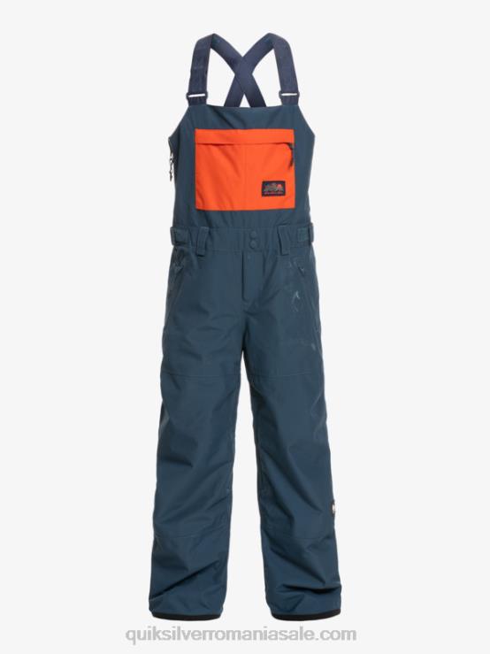 însemne albastre 8-16 pantaloni izolați pentru zăpadă XT6B2319 băieți Quiksilver
