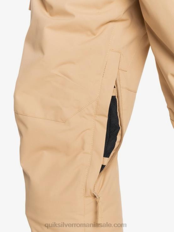 tanin 8-16 porter izolați pantaloni de zăpadă kaki XT6B2260 băieți Quiksilver