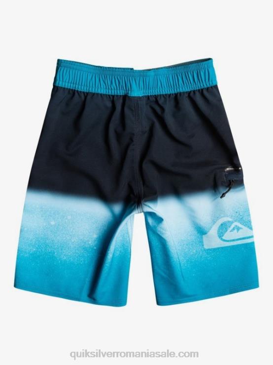 albastru fiord 2-7 surfsilk slab 14 boardshorts reciclați XT6B2335 băieți Quiksilver