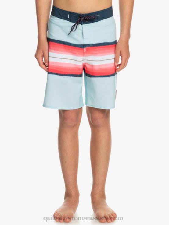 albastru gri 8-16 nuanță de rășină surfsilk 17 boardshorts XT6B2302 băieți Quiksilver