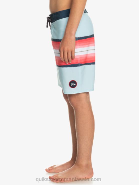 albastru gri 8-16 nuanță de rășină surfsilk 17 boardshorts XT6B2302 băieți Quiksilver
