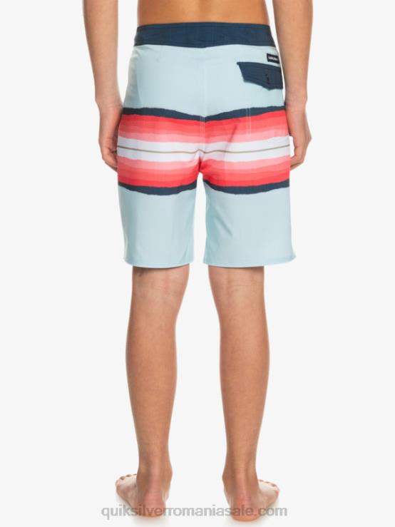 albastru gri 8-16 nuanță de rășină surfsilk 17 boardshorts XT6B2302 băieți Quiksilver