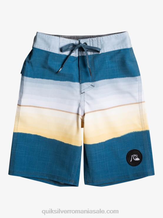 albastru majolica 2-7 nuanță de rășină surfsilk 14 boardshort XT6B2243 băieți Quiksilver
