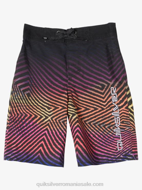 asfalt 2-7 urzeală de zi cu zi 14 boardshorts XT6B2176 băieți Quiksilver