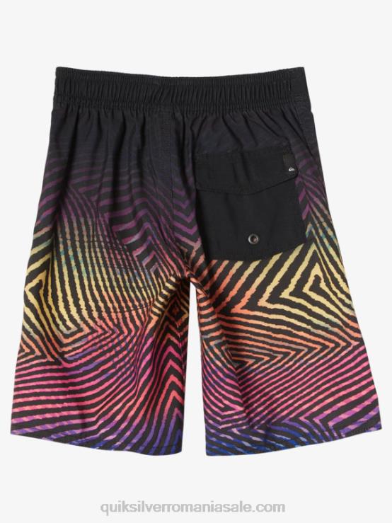 asfalt 2-7 urzeală de zi cu zi 14 boardshorts XT6B2176 băieți Quiksilver