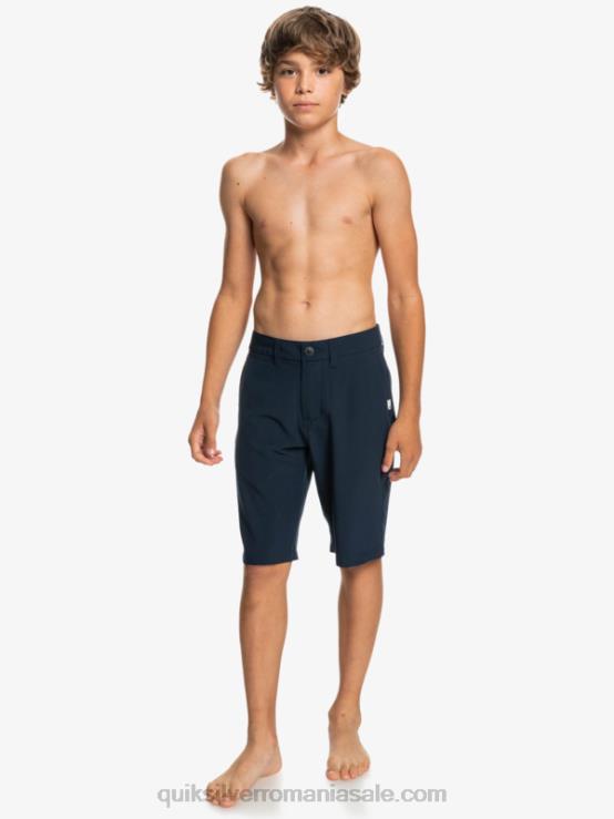 blazer bleumarin 8-16 ocean union 19 boardshorts amfibieni XT6B1934 băieți Quiksilver