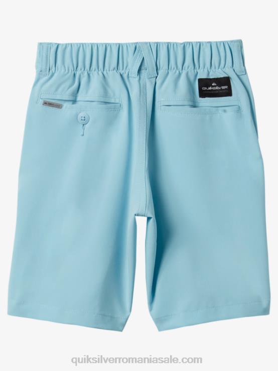 cer albastru 2-7 ocean union 14 boardshorts amfibieni XT6B2088 băieți Quiksilver
