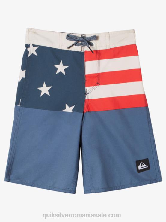 marina de la miezul nopții 2-7 de zi cu zi divizia 14 boardshorts XT6B1894 băieți Quiksilver