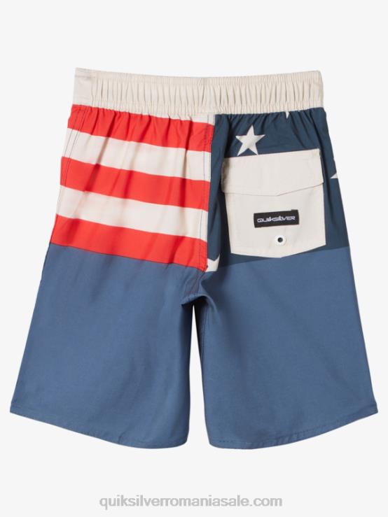 marina de la miezul nopții 2-7 de zi cu zi divizia 14 boardshorts XT6B1894 băieți Quiksilver
