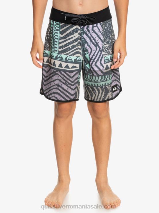 marina de la miezul nopții 8-16 highlite scallop 16 boardshorts XT6B2147 băieți Quiksilver