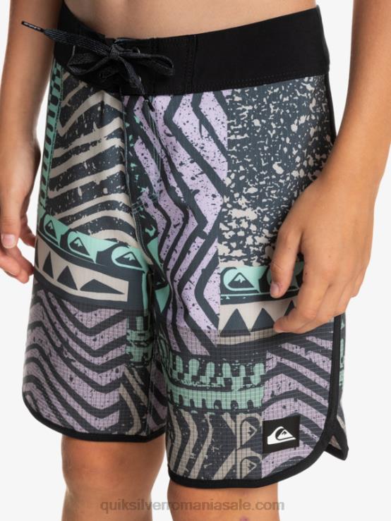 marina de la miezul nopții 8-16 highlite scallop 16 boardshorts XT6B2147 băieți Quiksilver