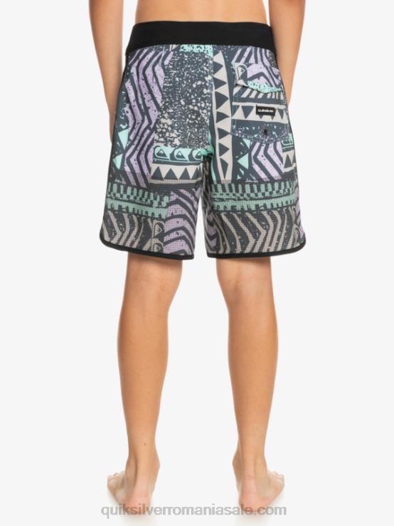 marina de la miezul nopții 8-16 highlite scallop 16 boardshorts XT6B2147 băieți Quiksilver