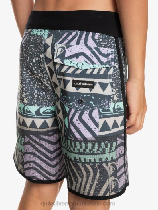 marina de la miezul nopții 8-16 highlite scallop 16 boardshorts XT6B2147 băieți Quiksilver