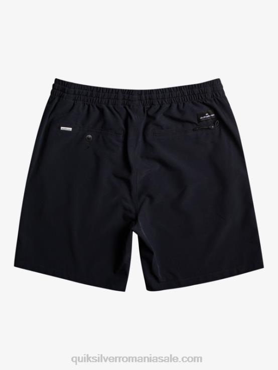 negru 2-7 ocean elastic 14 amfibieni boardshorts XT6B2055 băieți Quiksilver