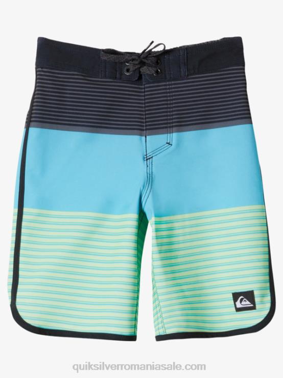 negru 2-7 surfsilk tijuana 14 boardshorts XT6B1923 băieți Quiksilver