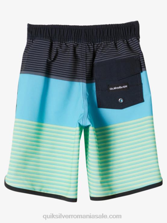 negru 2-7 surfsilk tijuana 14 boardshorts XT6B1923 băieți Quiksilver
