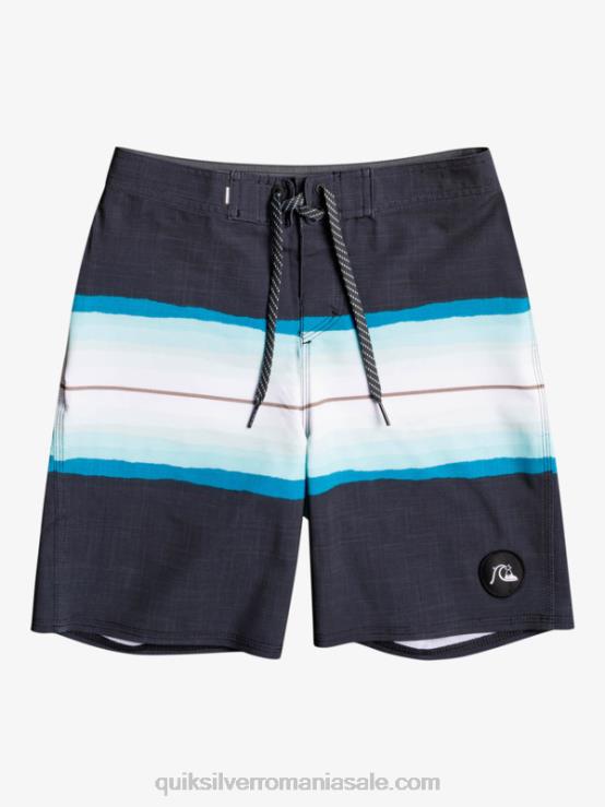 negru 8-16 nuanță de rășină surfsilk 17 boardshorts XT6B2301 băieți Quiksilver
