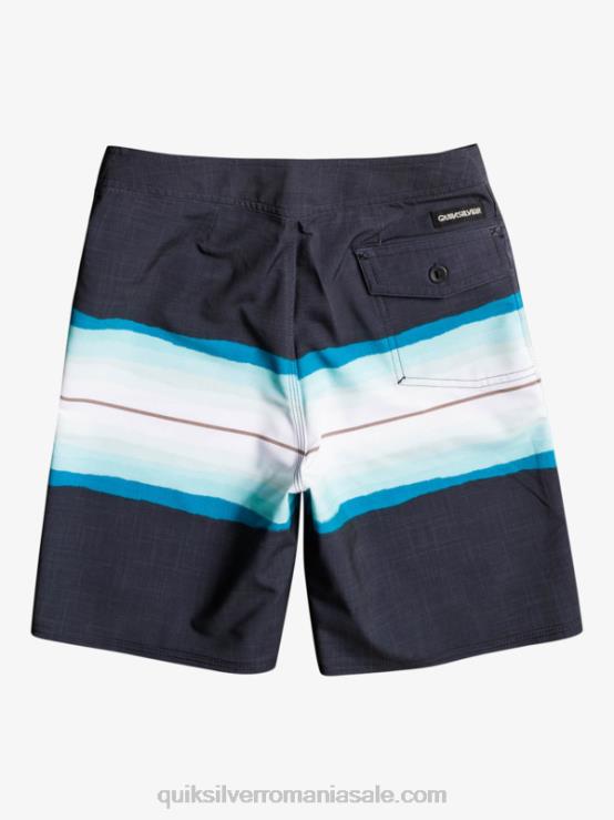 negru 8-16 nuanță de rășină surfsilk 17 boardshorts XT6B2301 băieți Quiksilver