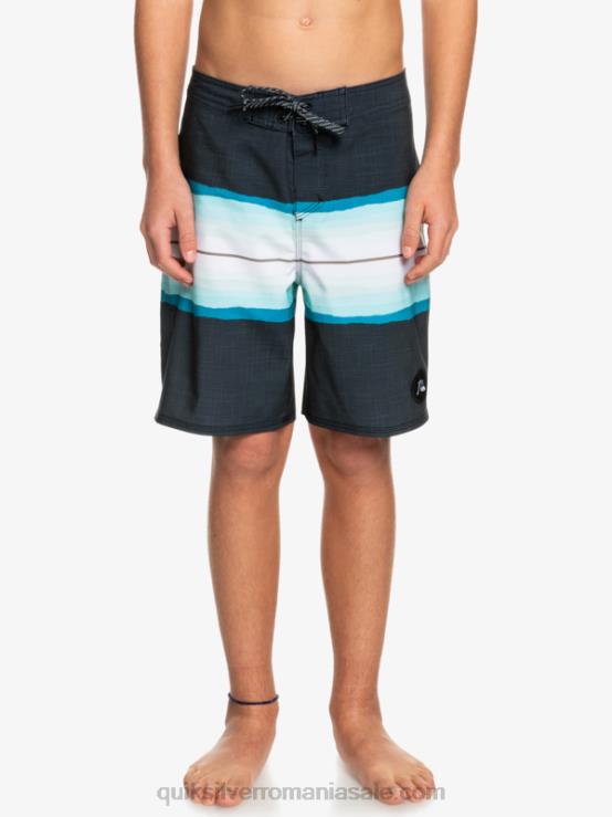negru 8-16 nuanță de rășină surfsilk 17 boardshorts XT6B2301 băieți Quiksilver