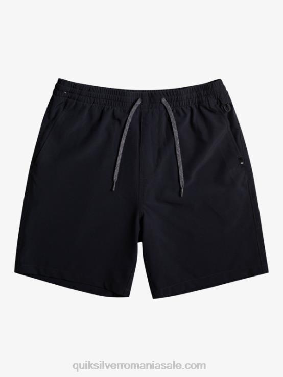 negru 8-16 ocean elastic 18 amfibieni boardshorts XT6B2066 băieți Quiksilver