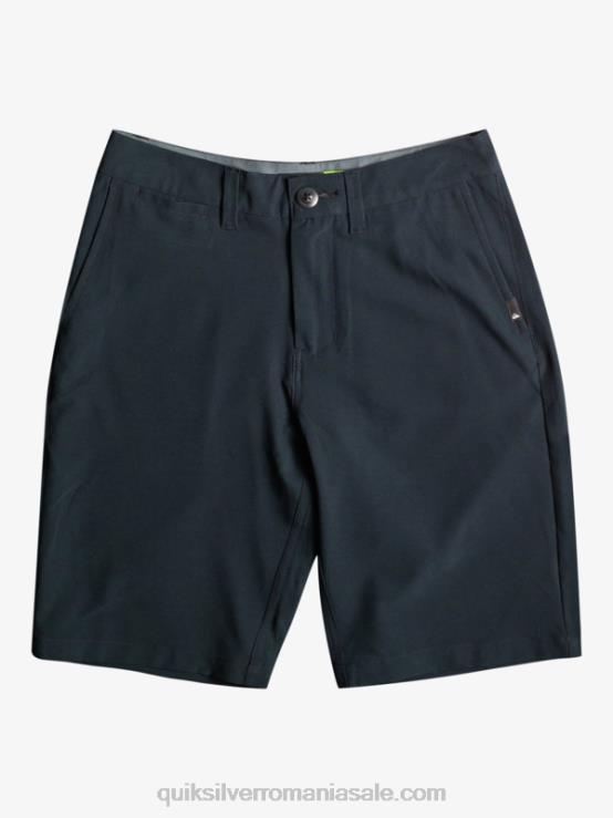 negru 8-16 ocean union 19 boardshorts amfibieni XT6B1933 băieți Quiksilver